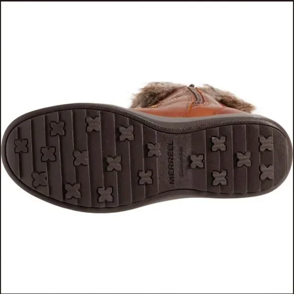 Merrell NWB Sz 8 Oak Snowcreek Tall Polar Waterproof Insulated Boots - Picture 3 of 13